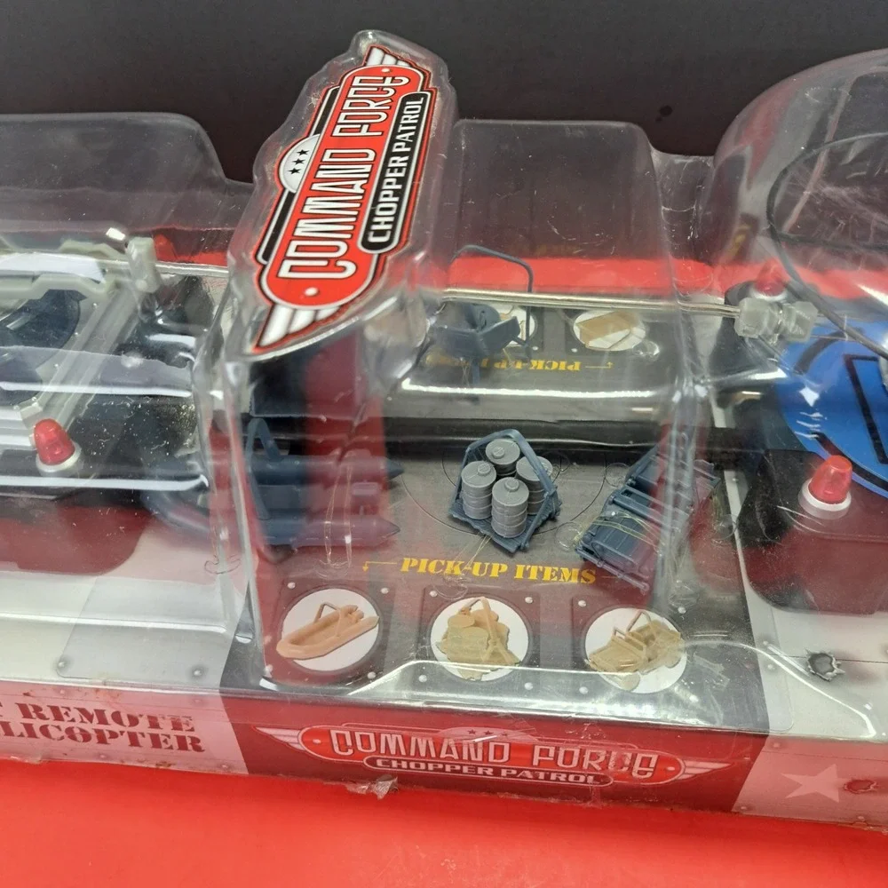 Jasman Command Force Chopper AH-6 Little Bird Black New Open Box